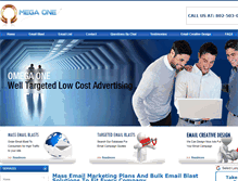 Tablet Screenshot of omegaonemarketing.com